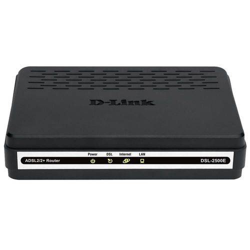 Modem Roteador D-Link Dsl-2500e +ADSL2 /2 10/ 100Mbps