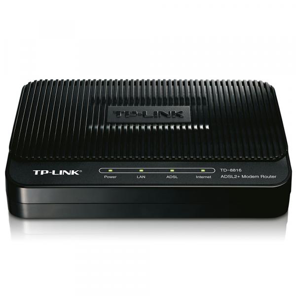 Modem Roteador TP-Link ADSL2+ TD-8816