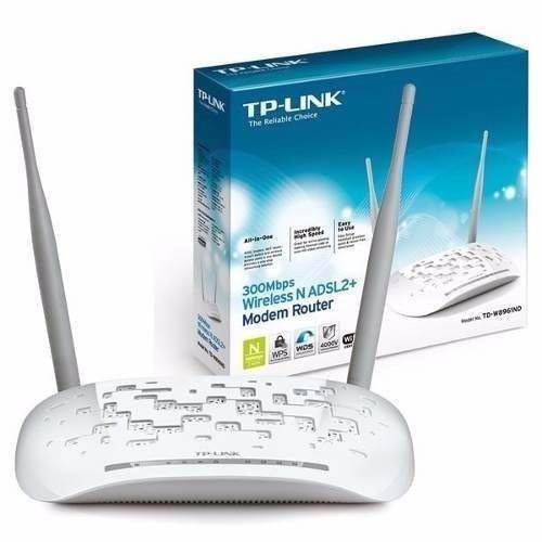 Modem Roteador Tp Link Td-w8961n Wifi N Adsl2+ 300mbps