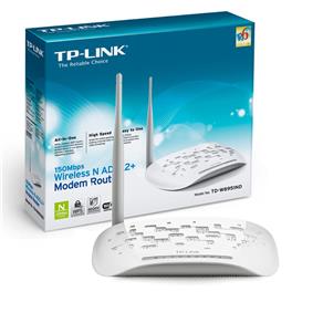 Modem Roteador TP-Link + Wireless N de 150Mbps ADSL2