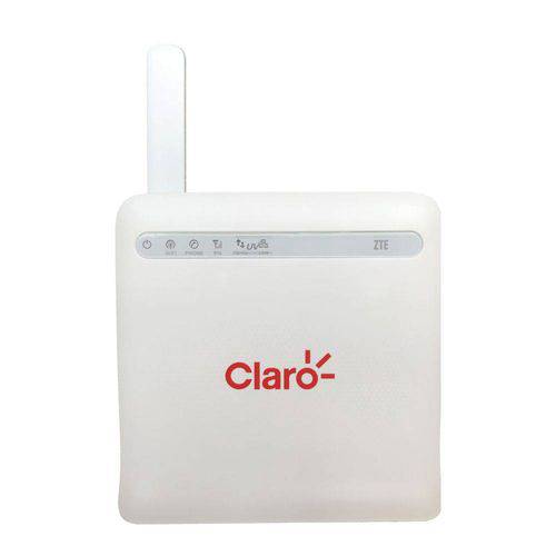 Modem Roteador Wifi - Zte - Mf253l Branco Lte Claro - Desbloqueado