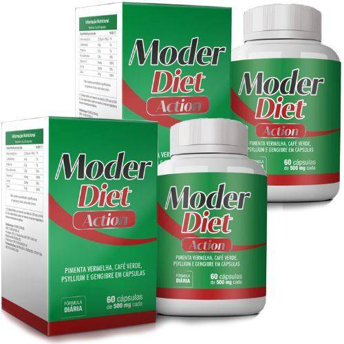 Tudo sobre 'Moder Diet Action - Kit 2 Unidades - Moder Diet'