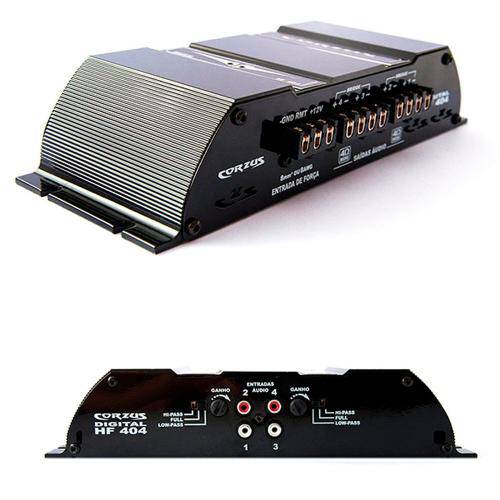 Módulo Amplificador Corzus HF404 400w Rms 2 Ohms 4 Canais Digital