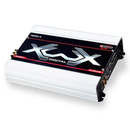 Módulo Amplificador de Som Boog Xwx 1200.4 4 Canais 1200W RMS 2 Ohms