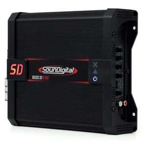 Módulo Amplificador Digital SounDigital SD1600.1D EVO II Black - 1 Canal - 2090 Watts RMS