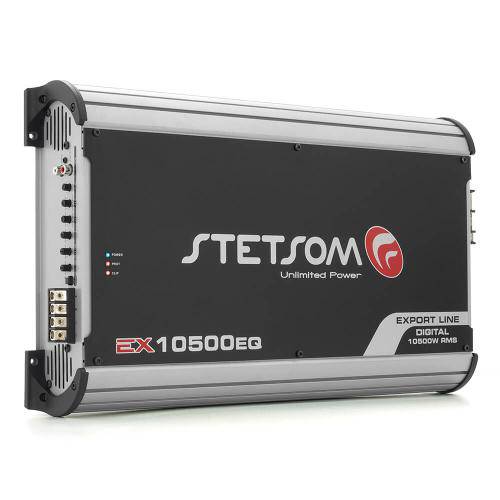 Módulo Amplificador Digital Stetsom Ex10500eq - 1 Canal - 11100 Watts Rms - 1 Ohm