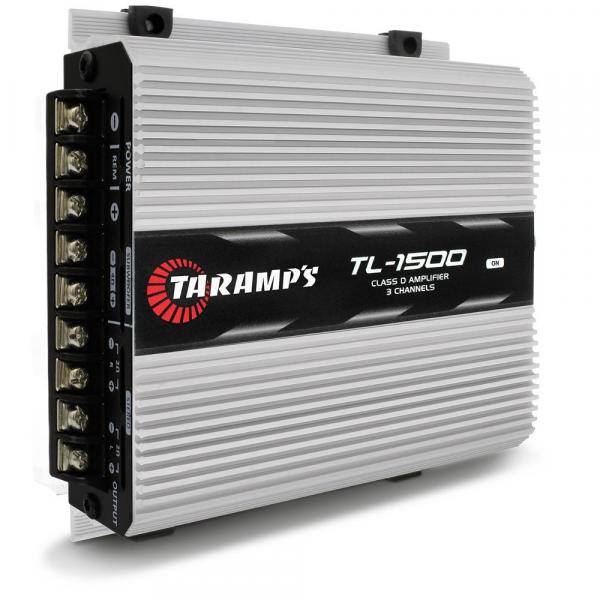 Módulo Amplificador Digital Taramps TL 1500 390W RMS 3 Canais Classe D