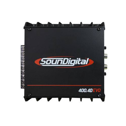 Módulo Amplificador Sd400.4d Evo 4x100w Rms 4r - Soundigital