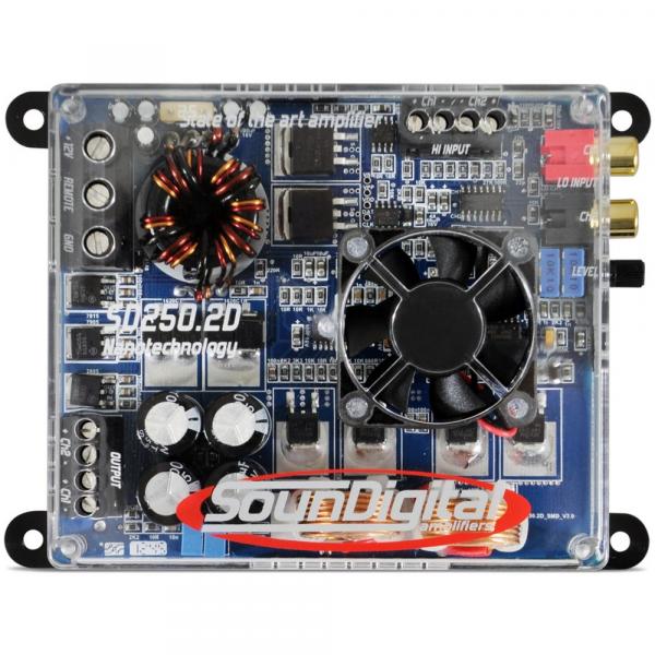 Módulo Amplificador SD250 2D Soundigital 300W RMS