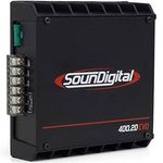 Modulo Amplificador Soundigital Sd400.2 400w Rms 4 Ohms Sd