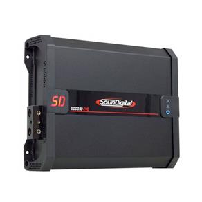 Módulo Amplificador SounDigital SD5000.1D EVO 2.1 Black 1 Canal 5000 Watts RMS 1 Ohm