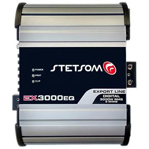 Módulo Amplificador Stetsom 3000W Rms 1 Canal 2 OHMS - Ex3000 EQ