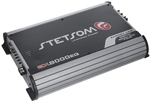 Módulo Amplificador Stetsom Ex 8000 Eq 8000w Rms Export Line 1 Canal 2 Ohms