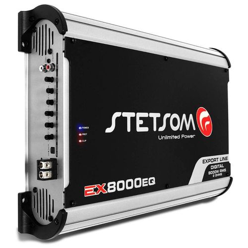 Módulo Amplificador Stetsom Export Line Ex 8000 8000w Eq 2 Ohms 1 Canal