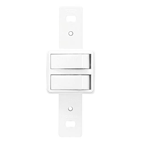 Módulo com 2 Interruptores Simples 10a Branco Blanc Fame