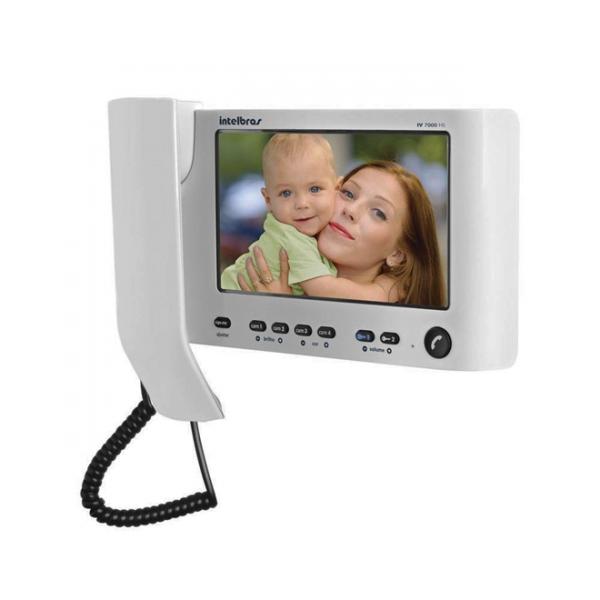 Módulo Interno para Video Porteiro IntelBras IV 7000 HS IN Branco