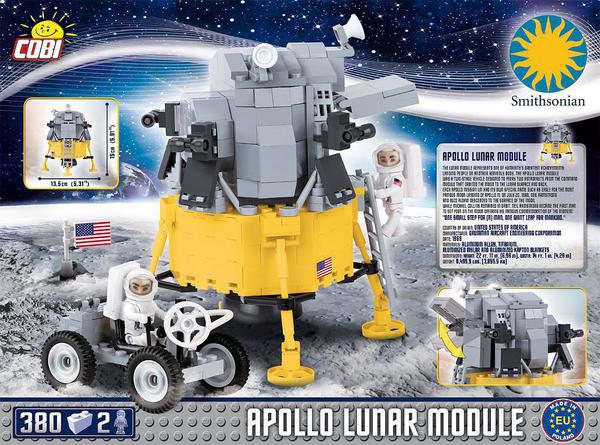 Módulo Lunar Apollo 11 - Blocos de Montar 380 Peças - Cobi