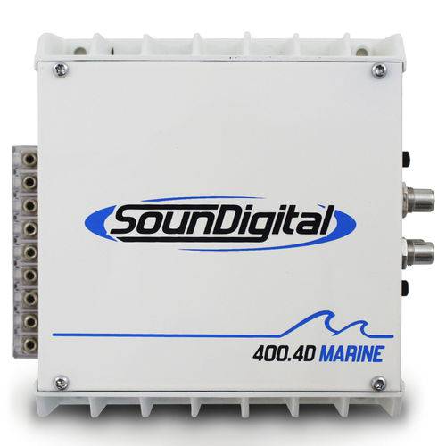 Tudo sobre 'Modulo Náutico Soundigital 400 Rms Sd-400.4d Marine Stereo'