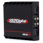 Modulo Soundigital Sd400.2d Sd400.2 400w Rms 4 Ohms