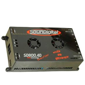Módulo Soundigital SD800 4D Amplificador 800W - 2 Ohms