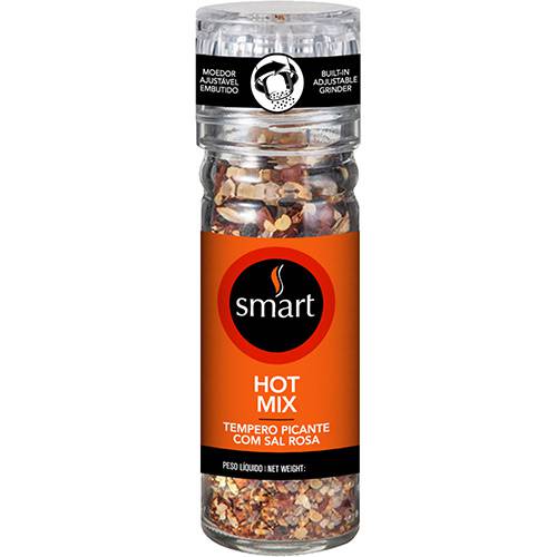 Moedor de Temperos - Alho & Chilli - 48g - Smart Spice