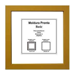 Moldura Pronta 20x20 Basic Casa Castro - Amarelo