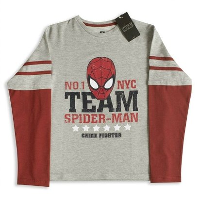Moletom Infantil Marvel Team Spider-Man