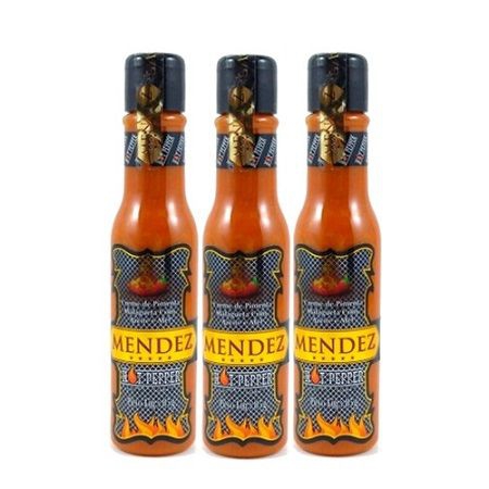 Molho de Pimenta Hot Pepper Mendez 85g 03 Unidades