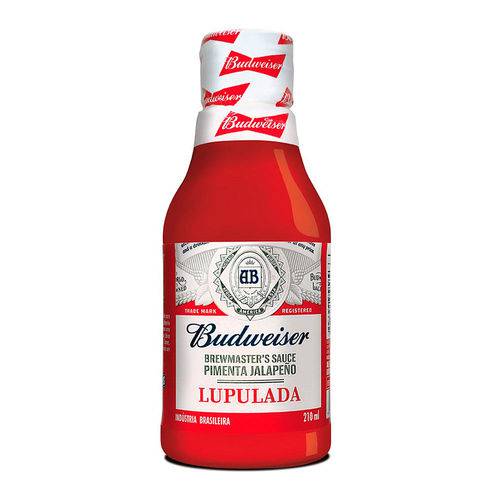 Tudo sobre 'Molho de Pimenta Jalapeño Lupulada Budweiser 210ml'