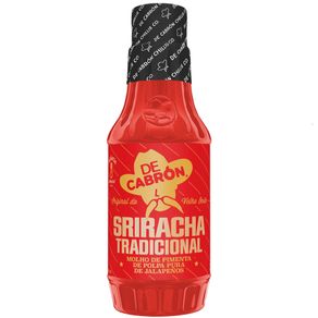 Molho de Pimenta Jalapeño Tradicional Sriracha de Cabrón 266ml