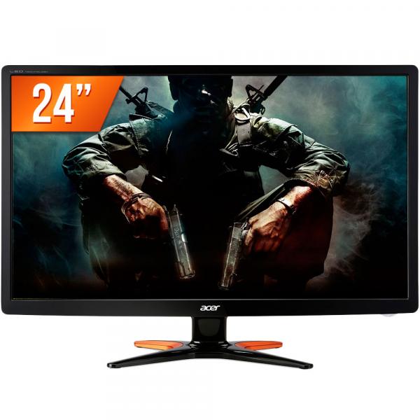 Monitor 24" Led/ips Acer Gamer - 3d - 144 Hz - 1ms - Full Hd - Hdmi - Dvi - Vga - Vesa - Gn246hl