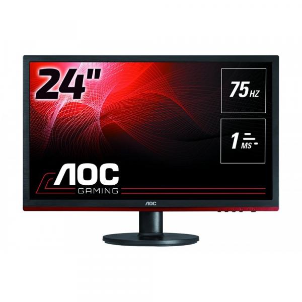 Monitor AOC Entusiasta 24" G2460VQ6 LED 1920X1080 Widescreen Preto