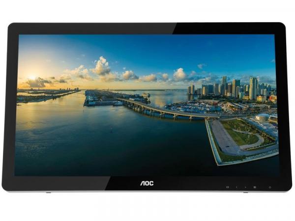 Monitor AOC LED 21.5 Touch Screen Multimidia 1920 X 1080 FULL HD Wide VGA HDMI E2272PWUT