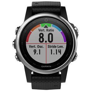 Monitor Cardíaco Garmin com GPS de Pulso Fenix 5S – Preto