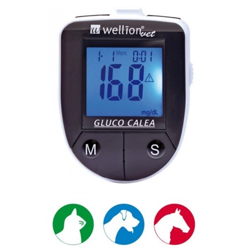 Monitor de Glicose para Animais Gluco Calea - Wellion