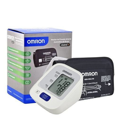 Monitor de Pressão Arterial Automático de Braço Hem-7122 Omron
