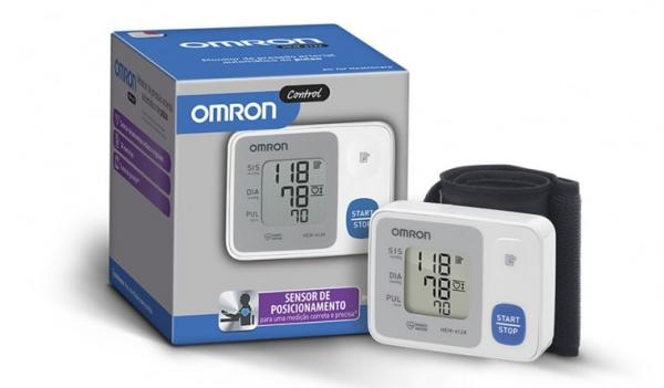 Monitor de Pressão Arterial Automático de Pulso Control (HEM-6124) - Omron