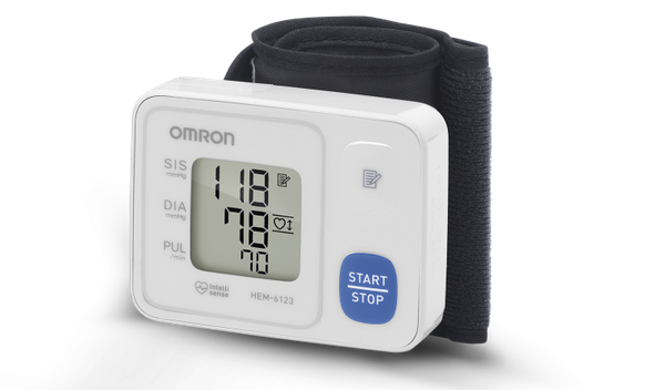 Monitor Digital Automático de Pressão de Pulso HEM-6123 Omron - Omron