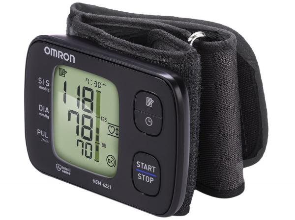 Monitor Digital Automático de Pressão de Pulso HEM6221 OMRON