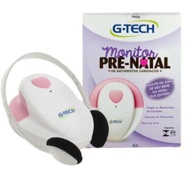 Monitor Fetal Pré-natal Batimentos Cardíacos G-Tech DOPGT1