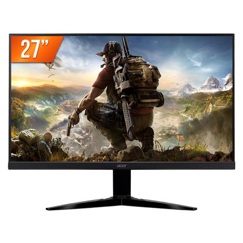 Tudo sobre 'Monitor Gamer LED 27'' Acer Full HD HDMI FreeSync KG271'