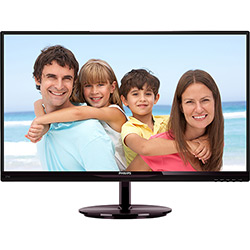Monitor IPS LED 21,5" Widescreen Philips 224E5QHAB