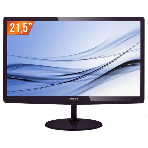 Monitor LED 21,5" Full HD SoftBlue 227E6EDSD PHILIPS - Philips