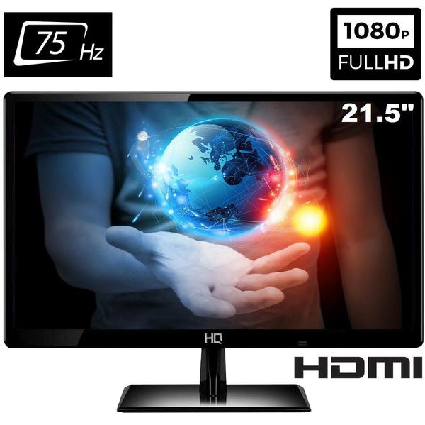 Monitor LED 21,5" Full HD Widescreen HQ 22HQ-LED HDMI 75hz