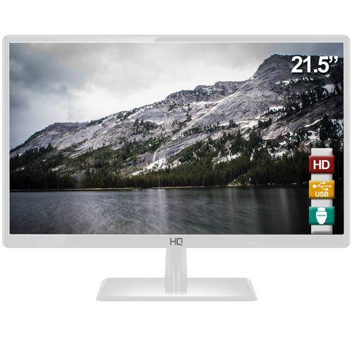 Monitor LED 21.5" HQ Full HD 2ms 22HQ-LED HDMI Branco