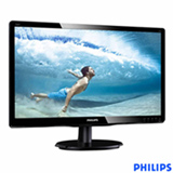 Monitor LED 21,5" Widescreen Full HD com Contraste 10.000.000:1, Tempo de Resposta 5ms, Black Piano - 226V4LSB2 - Philips