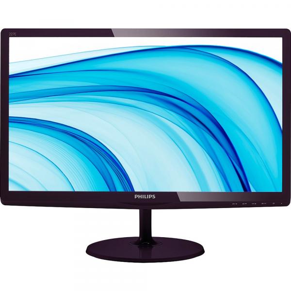 Monitor LED 21,5 Widescreen Philips 227E6EDSD - SoftBlue, Full HD - Philips