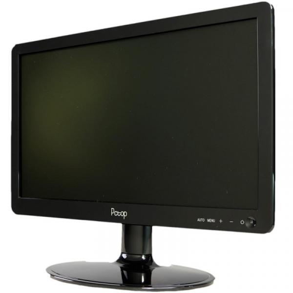 Monitor LED 15.6 Pctop VGA/HDMI/VESA Preto MLP156HDMI