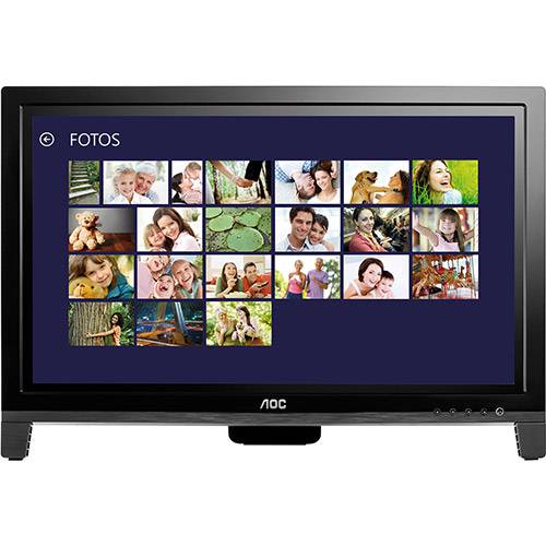 Monitor LED 19,5" Touchscreen HD AOC E2060VWT
