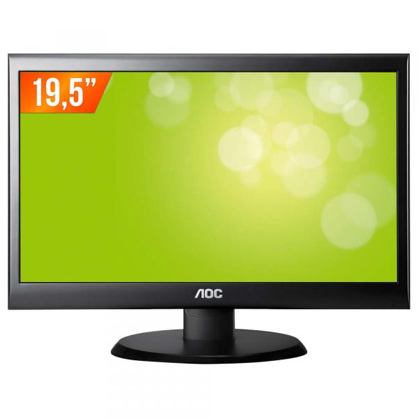 Monitor LED 19,5" Widescreen E2050SWN AOC - AOC